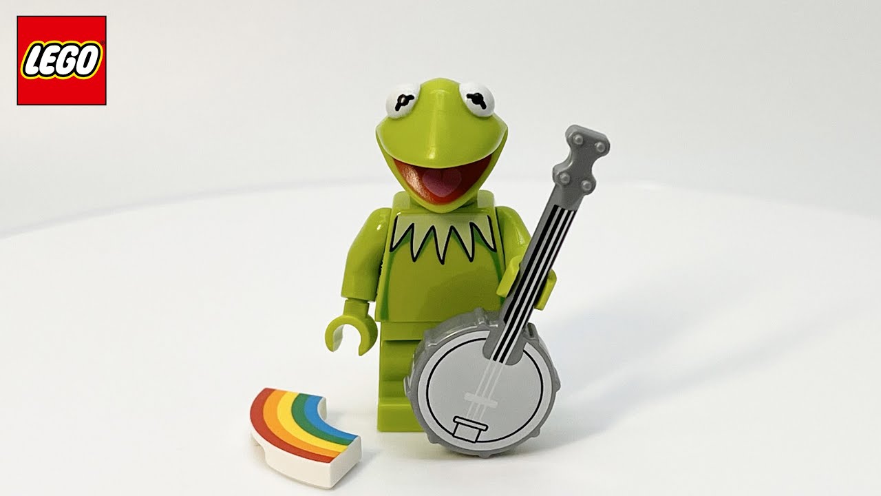 LEGO Kermit the Frog - Minifigure in the Muppets, Collectible Minifigure Series 71033