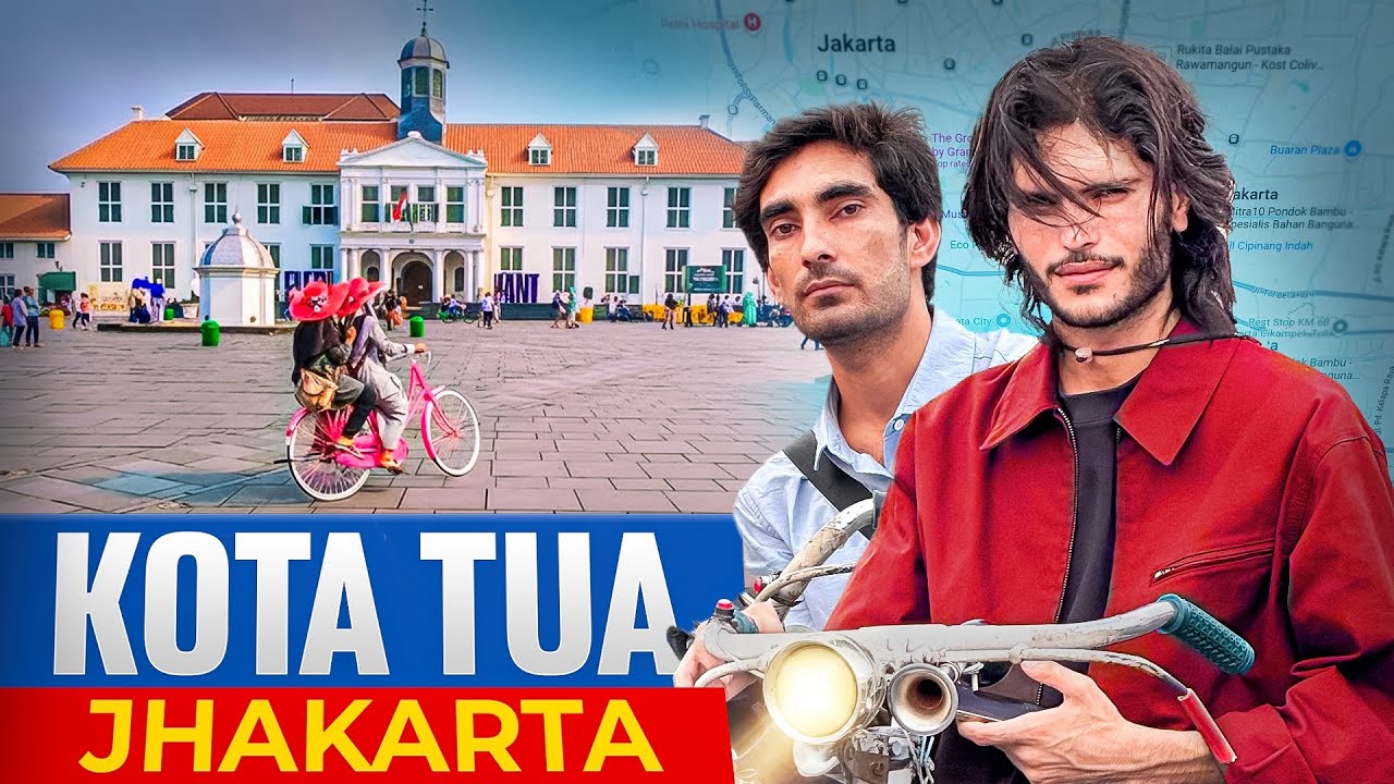 Exploring KOTA TUA Jakarta 🇮🇩 | Street Fun, Cycling & Dance Vlog” || KARAK KING