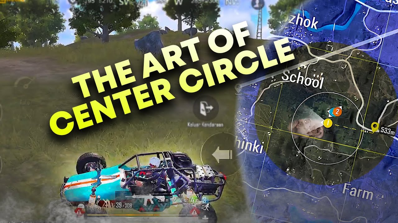 DEFEND CENTER CIRCLE🔥IPHONE 11 - #PUBGMOBILE #PUBGM