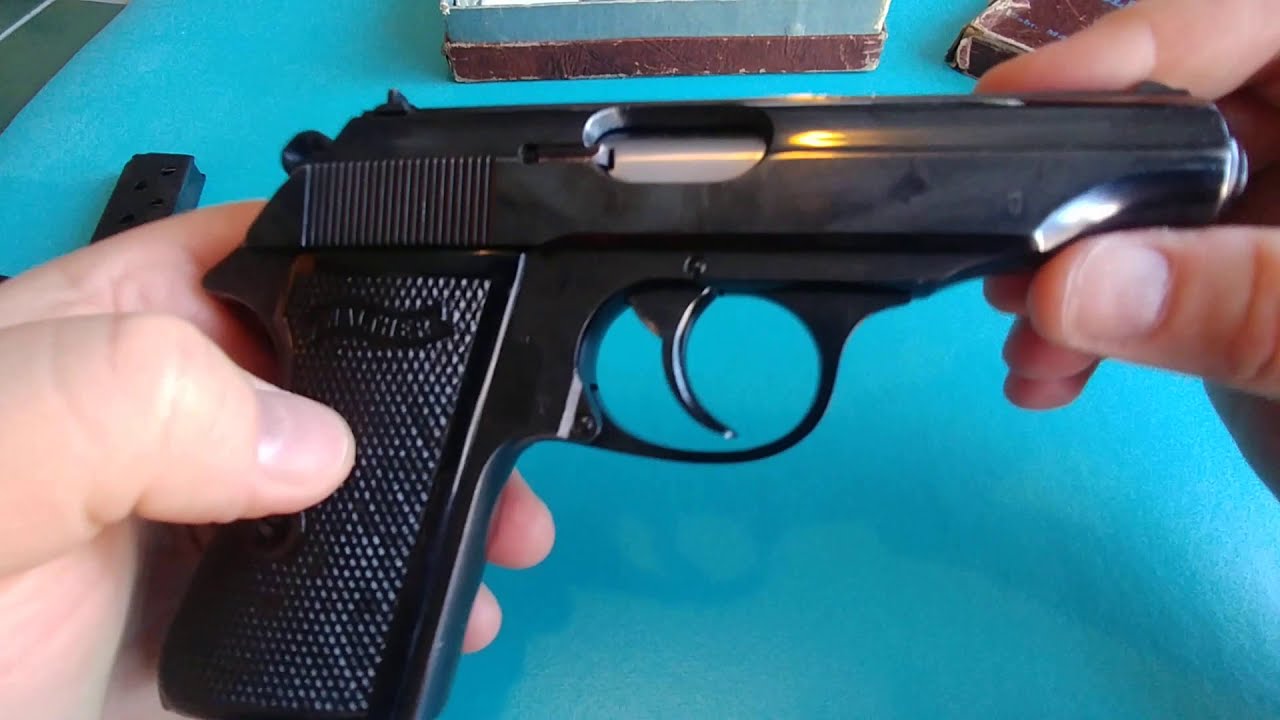 Обзор пистолета Manurhin Walther PP 7.65 MM 1952 года