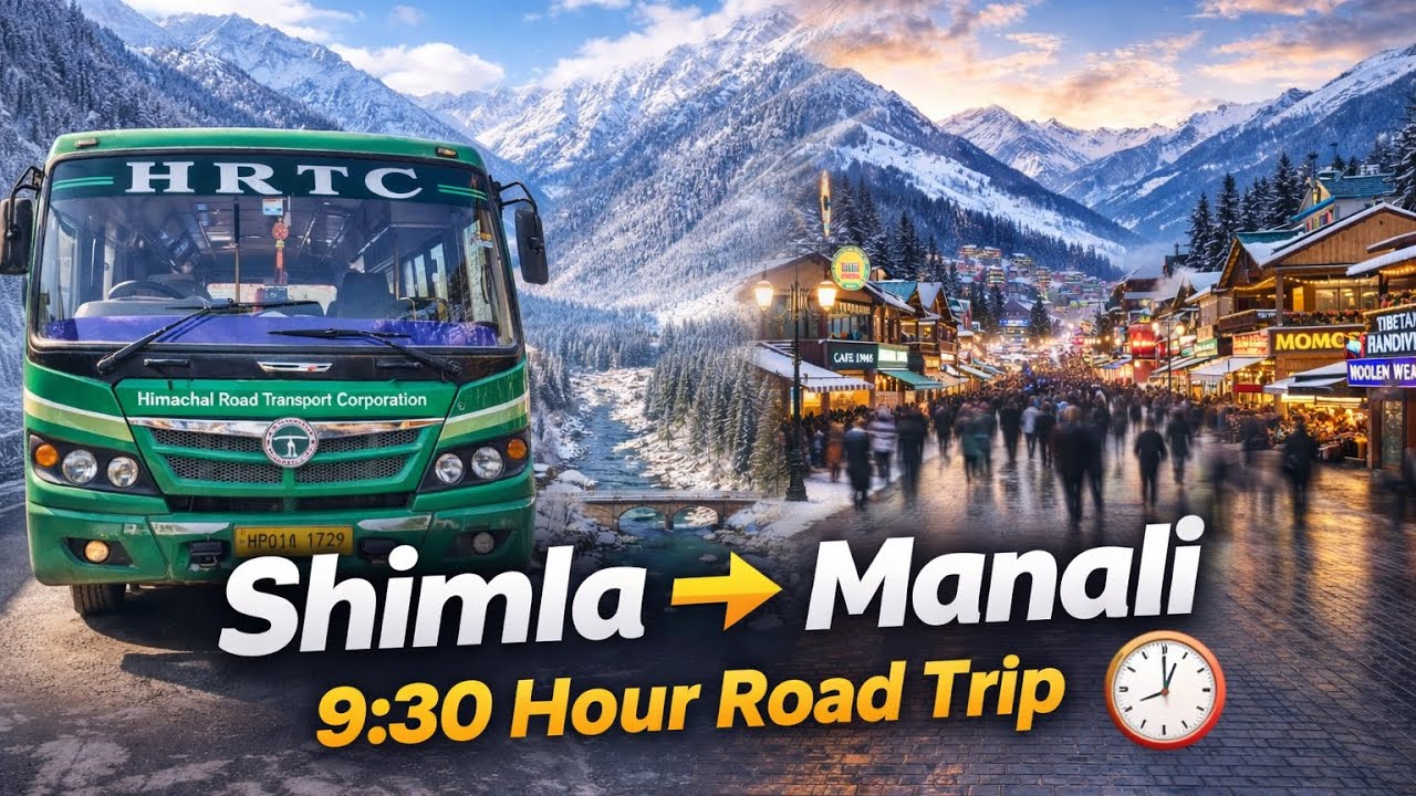 Socheya si easy… pahada vich bus ne sab sikha ditta 🙂” Bus Ya Car? Real Truth #exploreindia #travel 