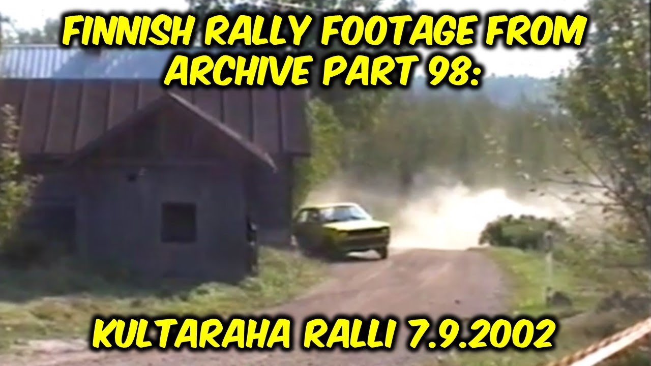 Finnish rally footage from archive part 98: Kultaraha Ralli 7.9.2002
