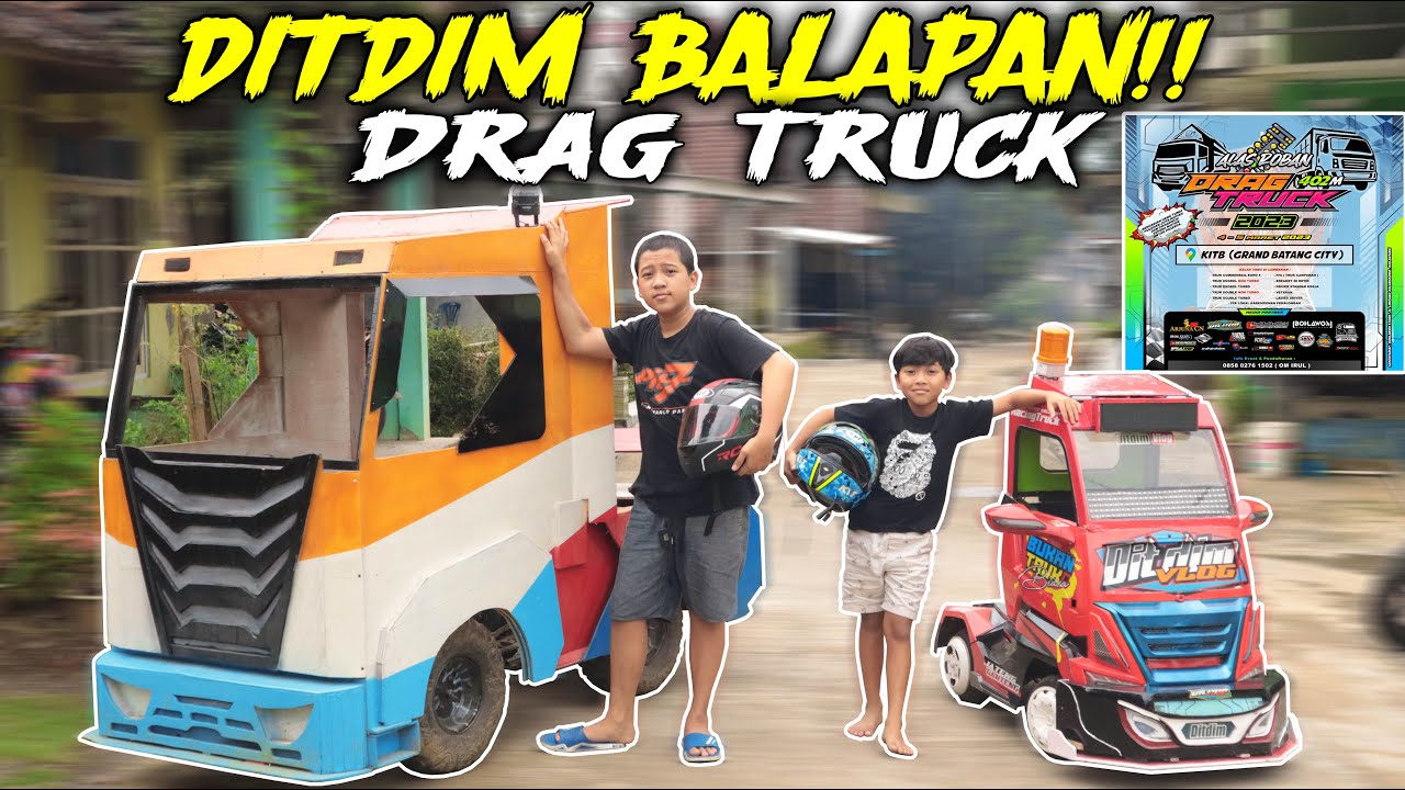 DITDIM BALAPAN TRUCK!! PERSIAPAN DRAG TRUCK ALAS ROBAN BARENG OM IRUL EXPLORE