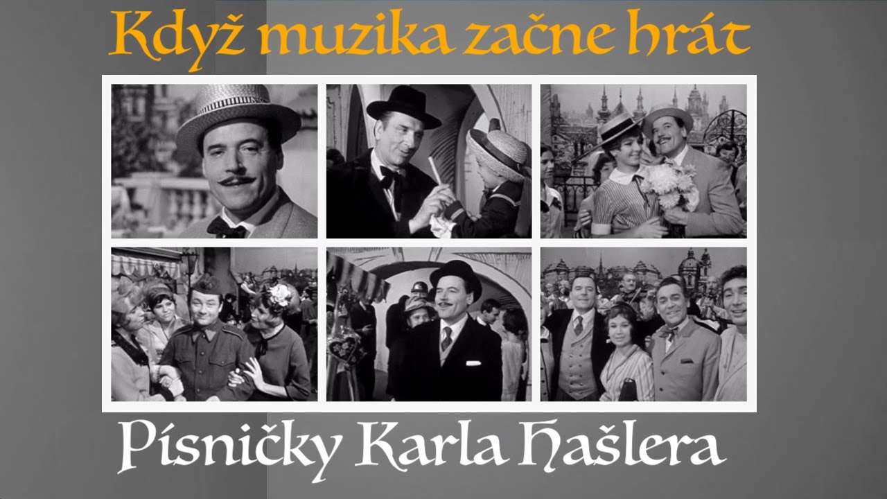 Když muzika začne hrát - Písničky Karla Hašlera ❖ provede Vás Josef Bek (1968)