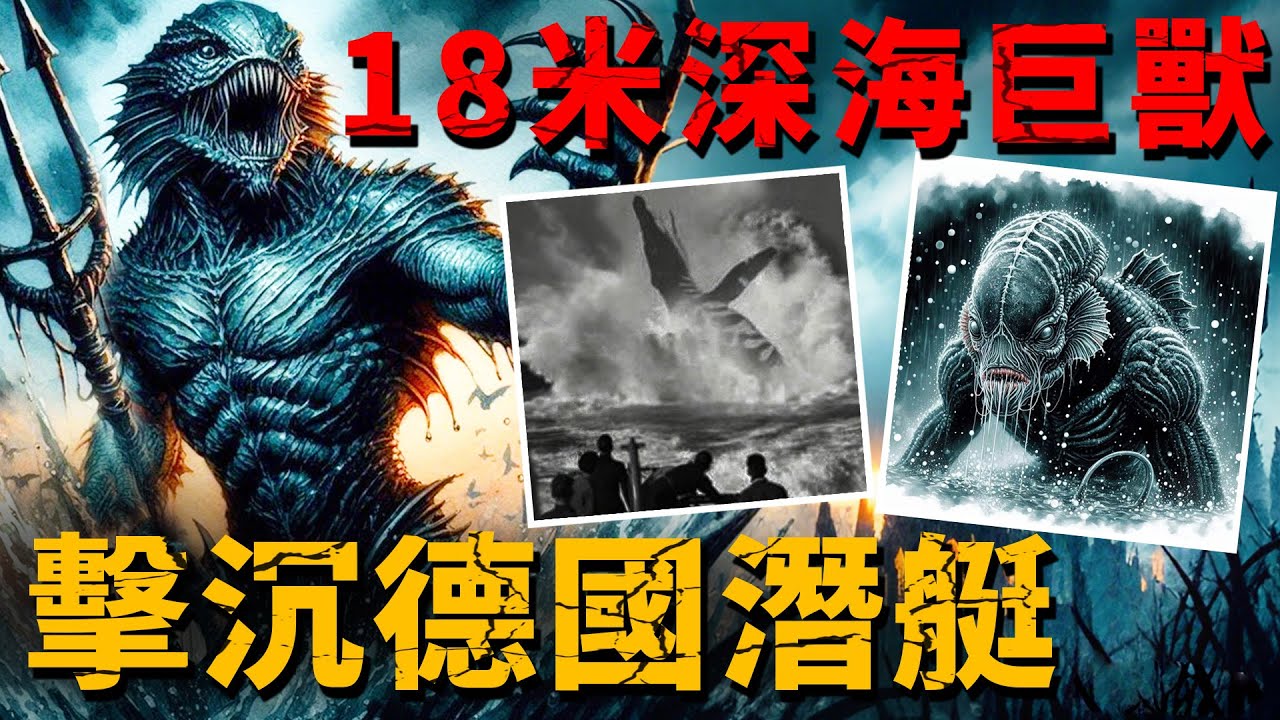 一戰U-28潛艇遭遇18米“深海巨獸”襲擊？最精銳潛艇慘遭擊沉！德國政府不願意承認的海怪事件
