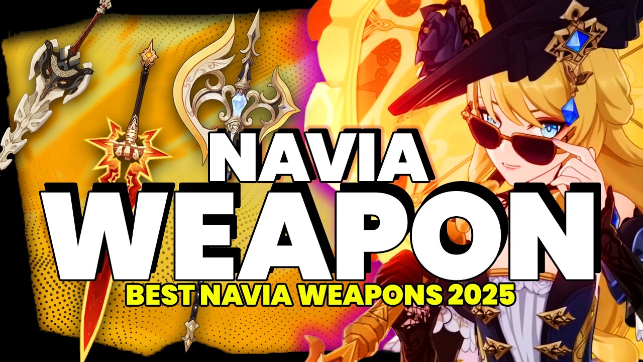 The Best Navia Weapon 🌂in Genshin Impact 2025