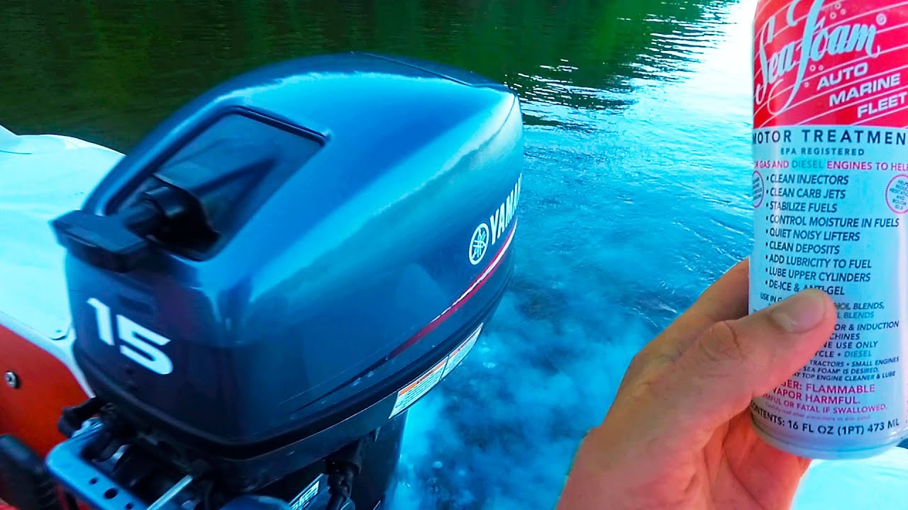 Yamaha и Seafoam? Как Прочистить Лодочный Мотор 