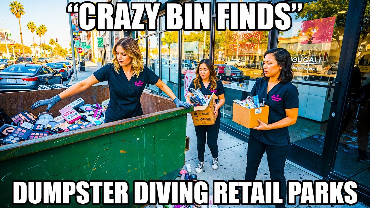 DUMPSTER DIVING UK RETAIL PARKS 