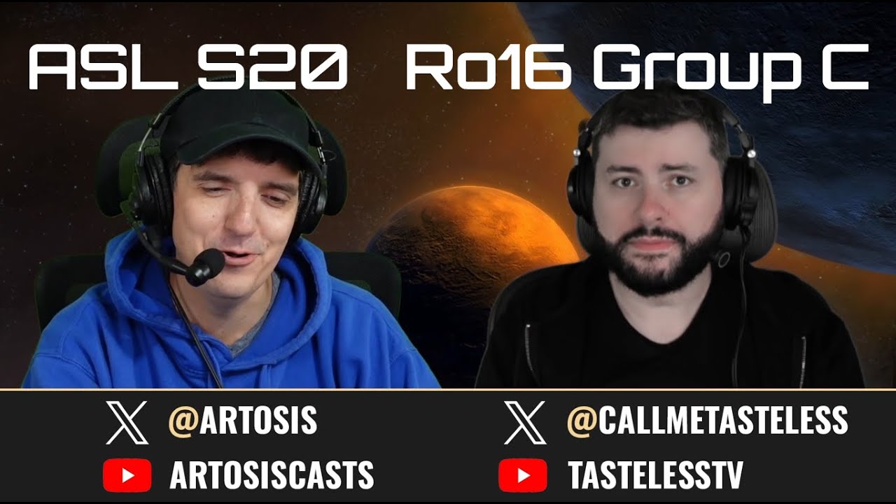 [ENG] ASL Season20 | Ro.16 Group C (Tastosis)
