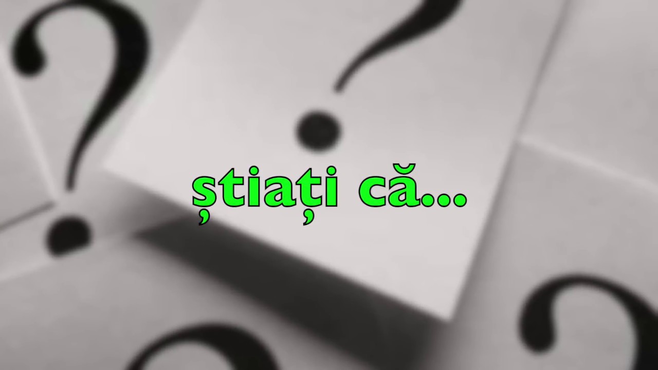 Stiati ca (01) - Biblia -