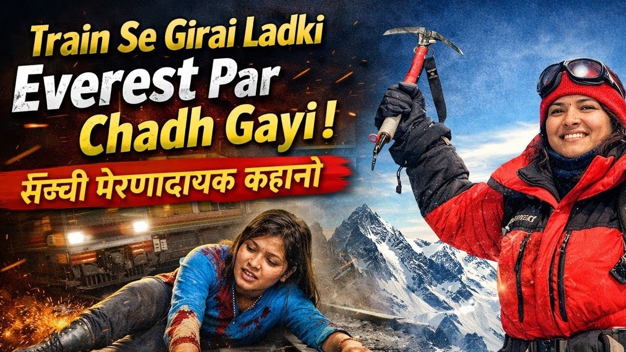 Train Se Girai Gayi Ladki Jo Everest Par Chadh Gayi | Real Motivational Story in Hindi