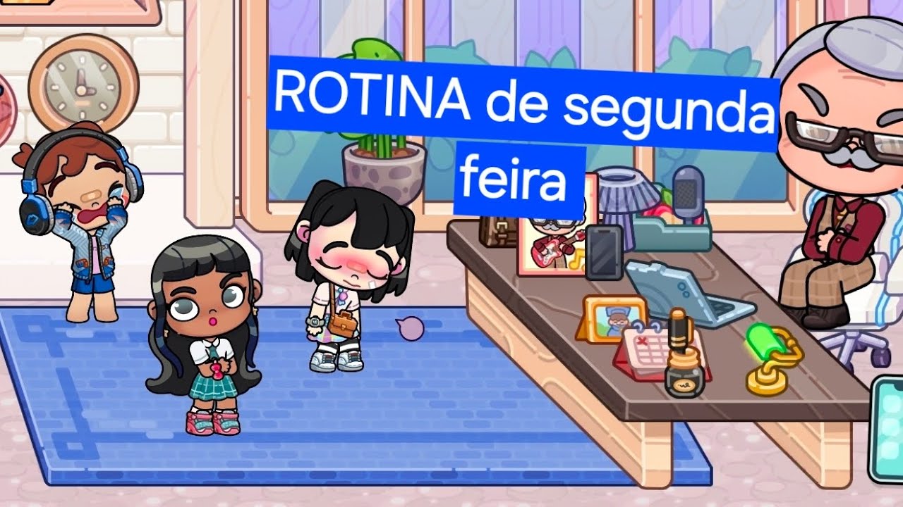 Avatar world ROTINA segunda feira e a Laura feis cois errada ELISA WORLDD 😚😤😕