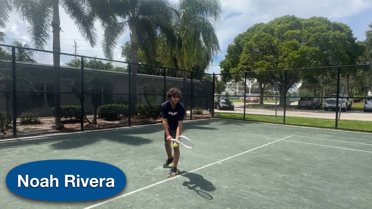 Noah Rivera - College Transfer Tennis Video (Class of 2026)