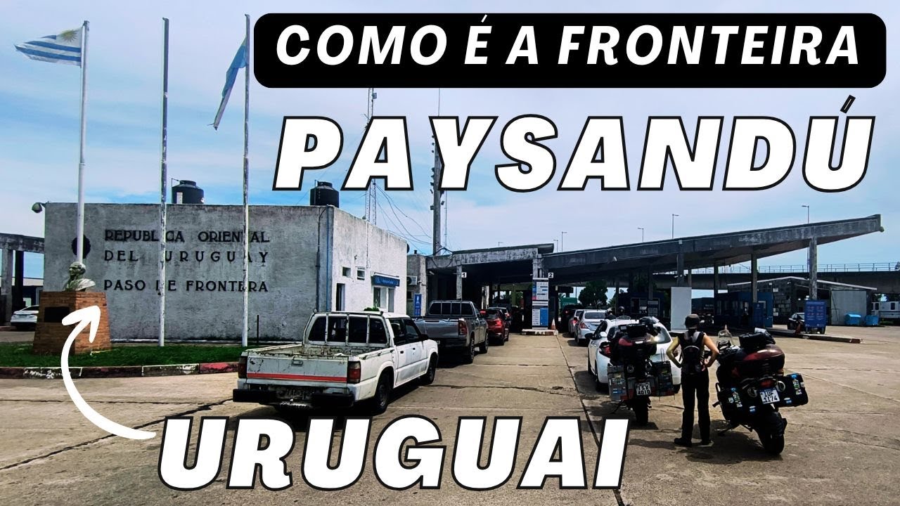 SURPREENDIDOS ENTRANDO no URUGUAI  - MOTOTRIP LOS FAROFEIROS EP18
