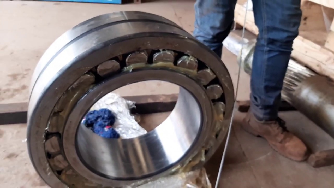 COJINETE O RODAMIENTO - INSTALAMOS UN COJINETE GIGANTE SIN INDUCCION