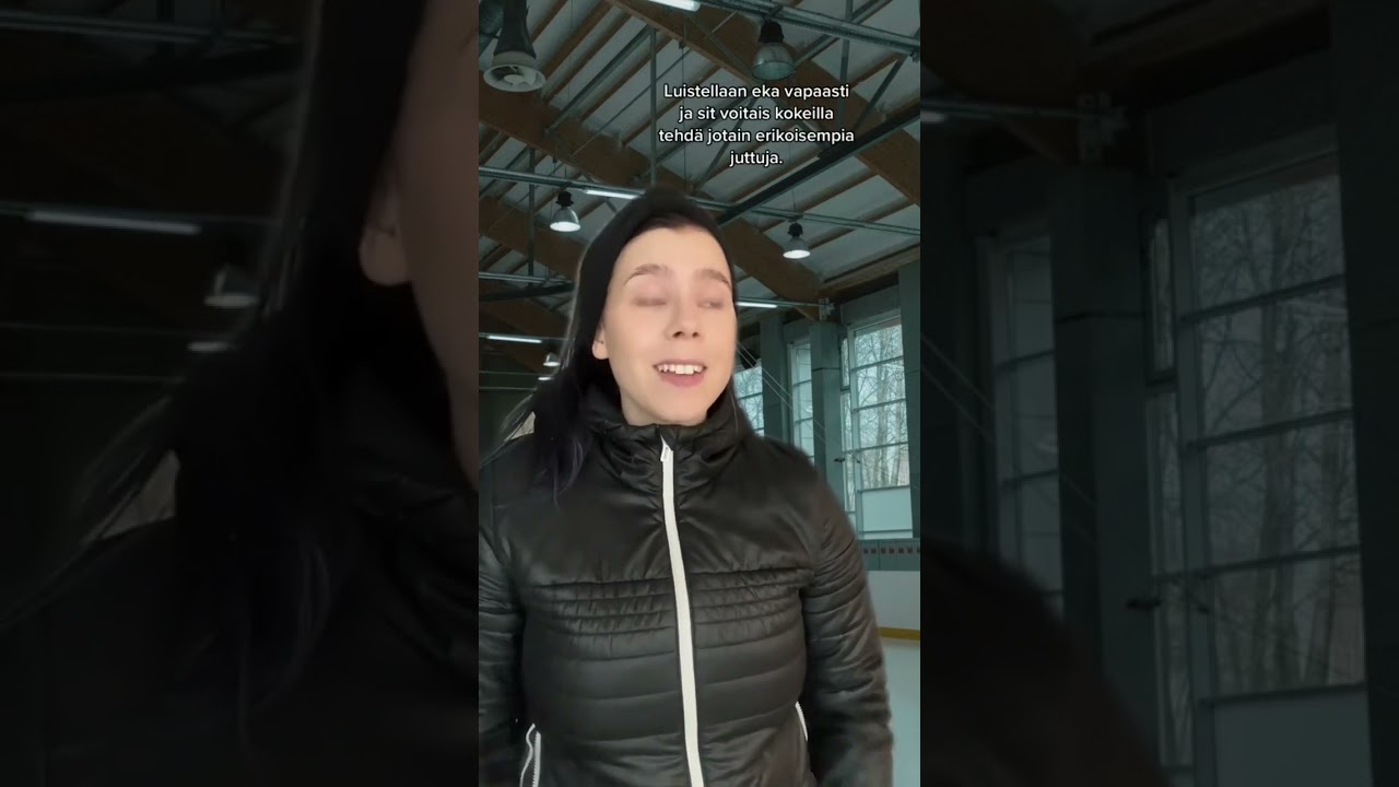 Luistelu ei oo oikeen ikinä ollu hiihtämisen rinnalla mun juttu 😅
