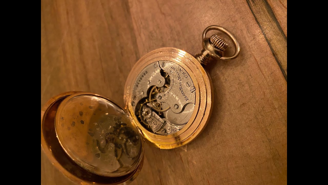 1901 Elgin 6s Pocket Watch Service