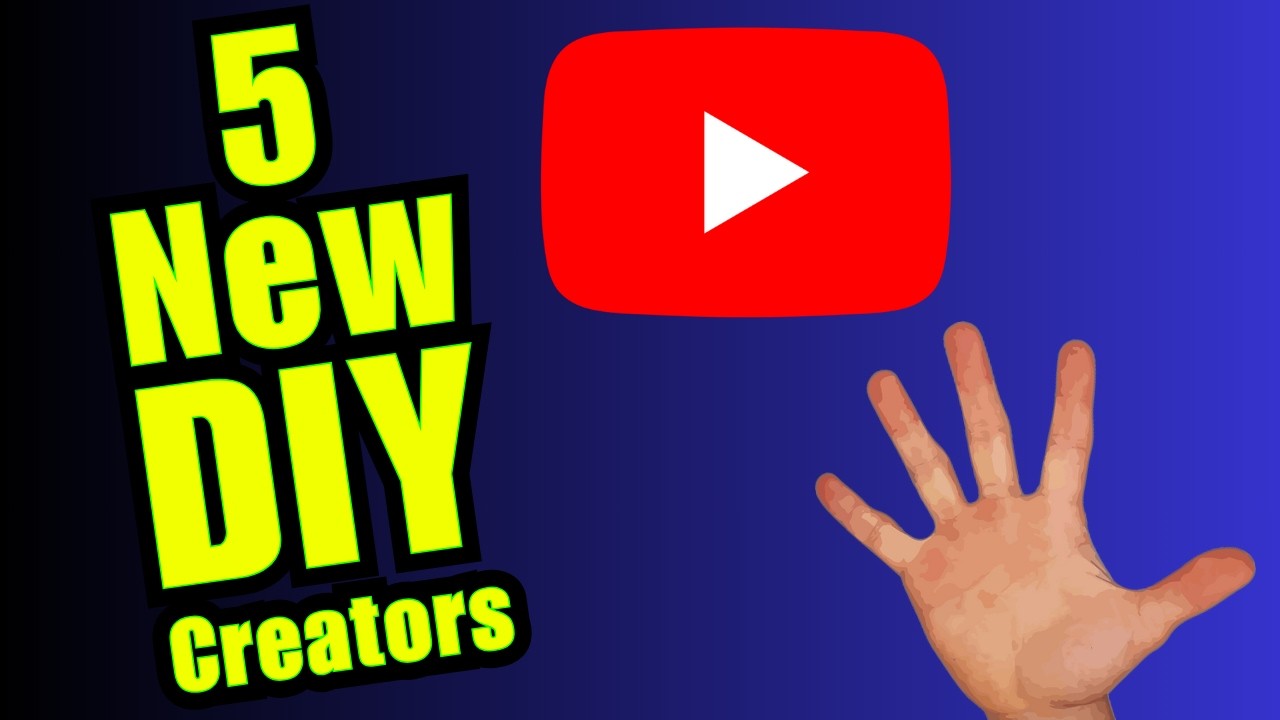 5 Underrated DIY/Maker Channels You Need to Watch | Hidden Gems