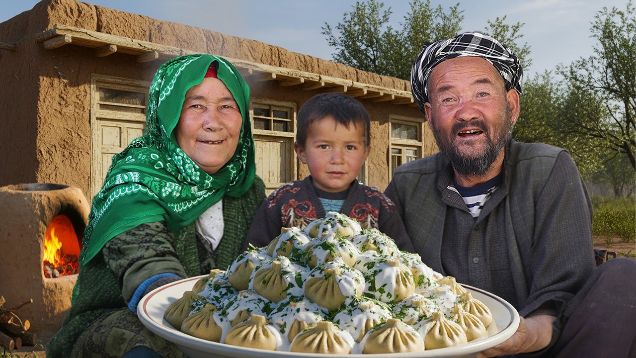 🥟Ultimate Dumpling Recipe: Village Life in Afghanistan