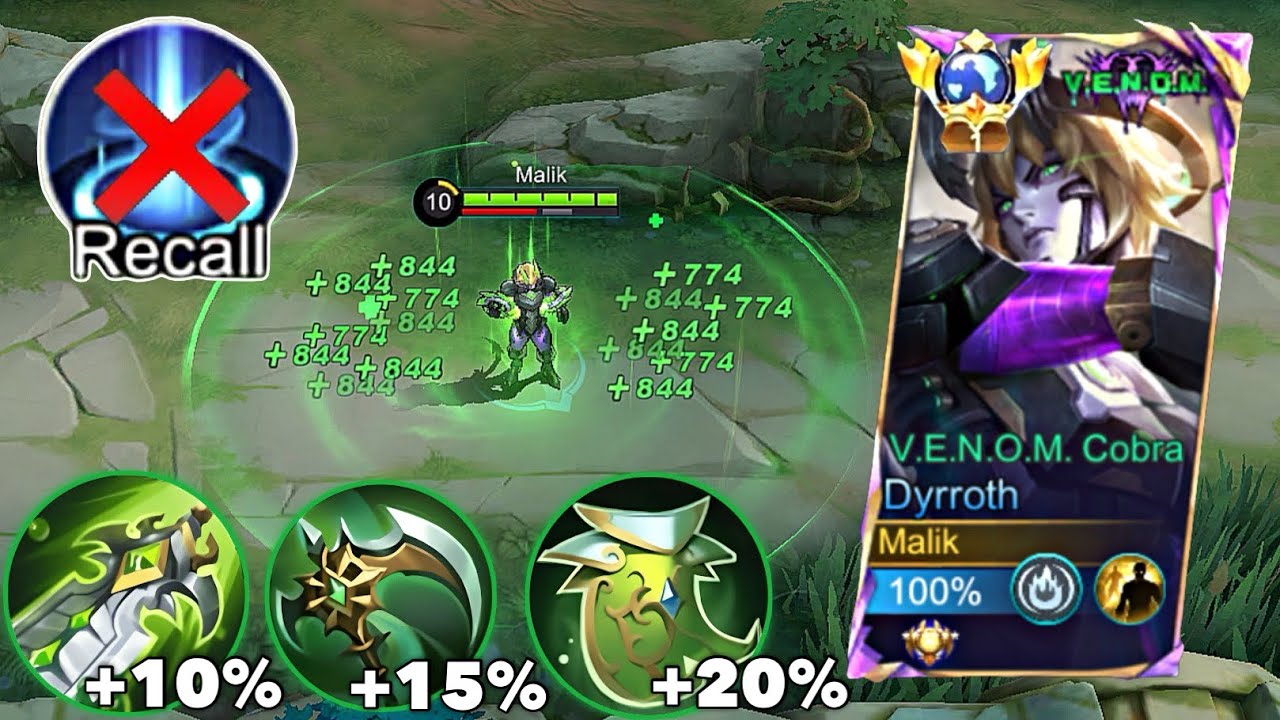 NO NEED TO RECALL TO BASE WITH THIS GREEN BUILD ON DYRROTH😱🔥