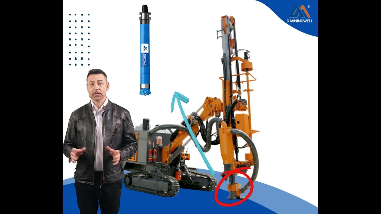 DTH Drilling Tools-top hammer drilling vs down-the-hole drilling