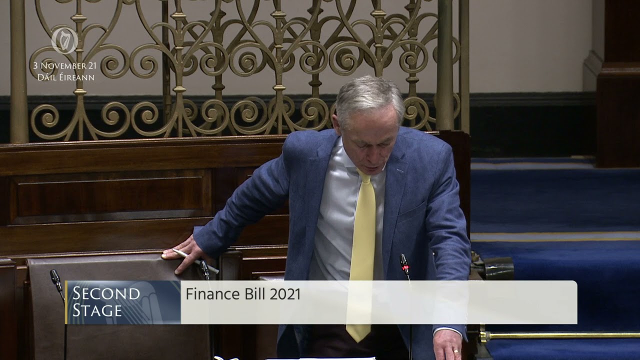 Deputy Richard Bruton- speech from 3 Nov 2021