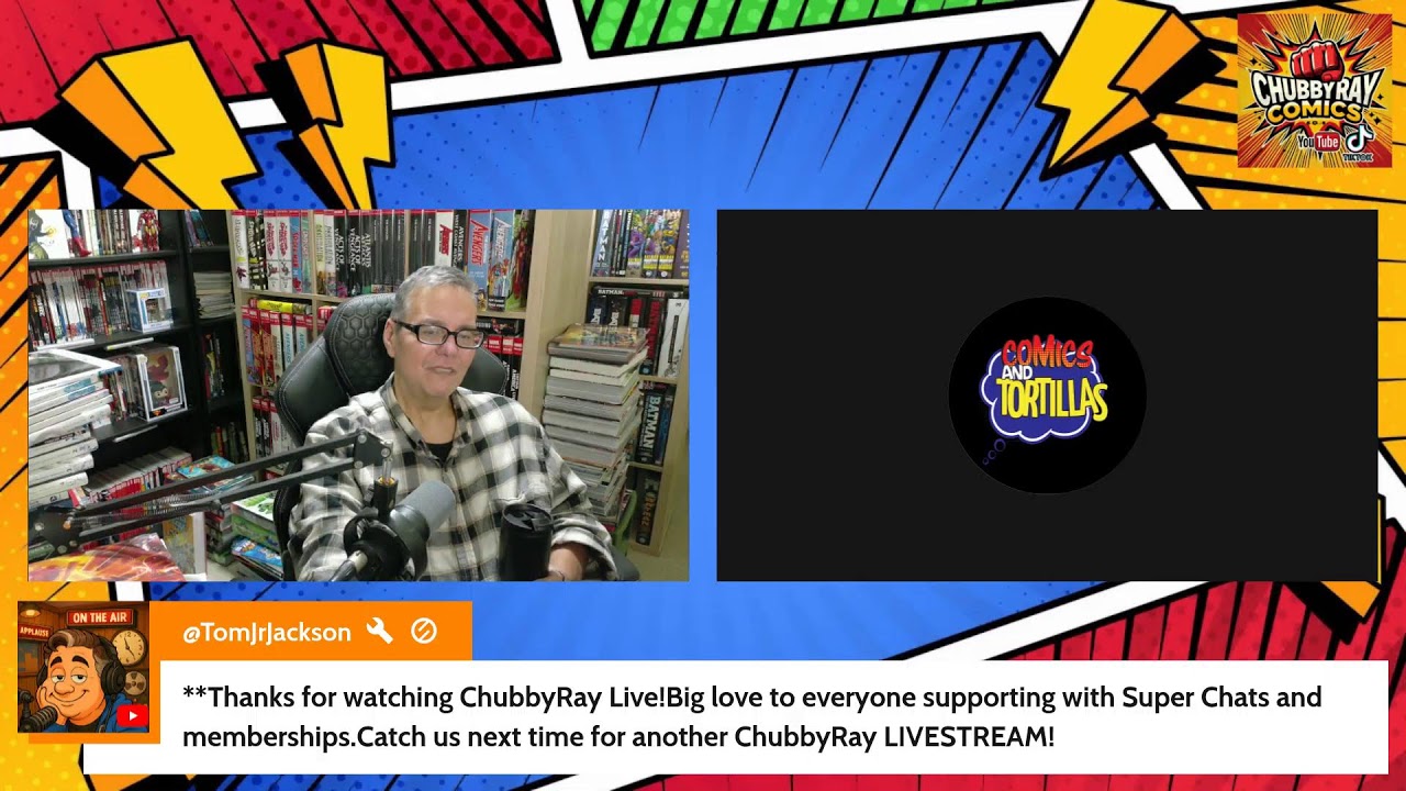 ChubbyRay Comics Saturday Comics LIVE