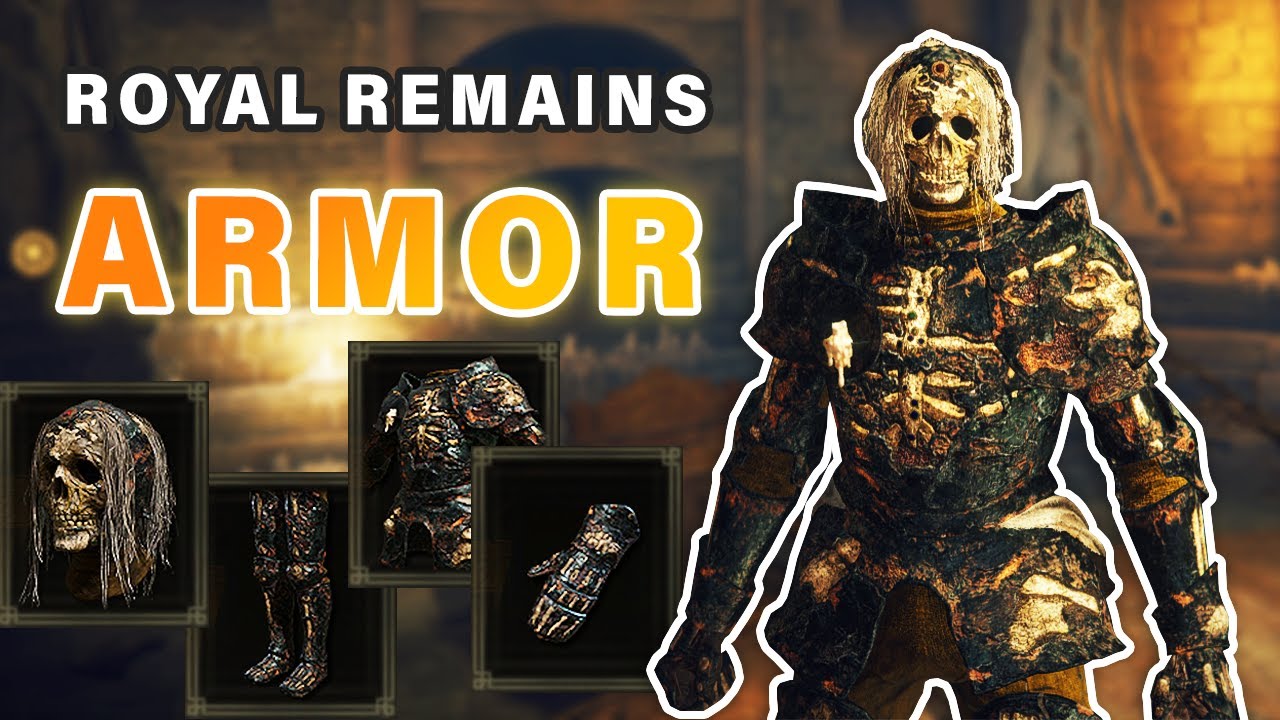 How to get the Royal Remains Armor Set | Early Game Best Looking Armor ► Elden Ring