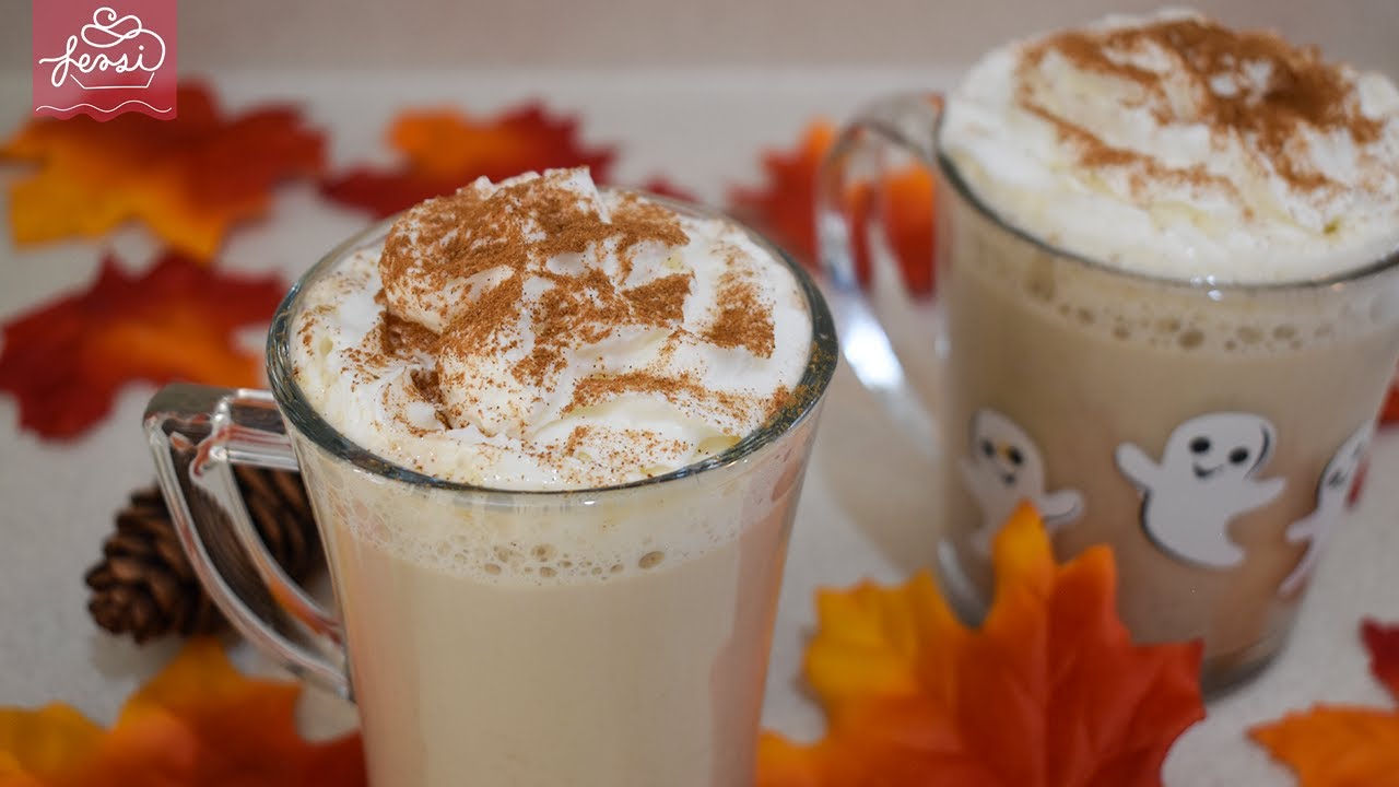 Pumpkin spice latte casero 🎃🍁 | Bebida otoñal | Fersi Postres