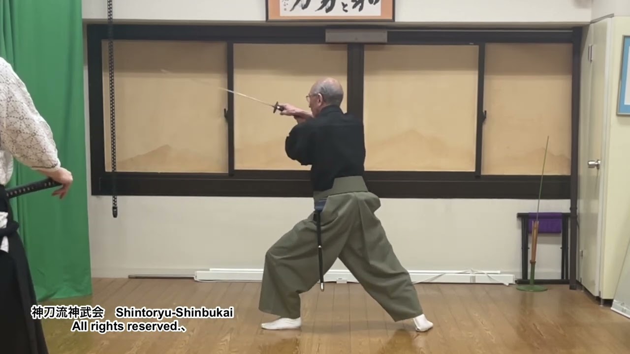 さらっと刀の構え(定点オリジナル)