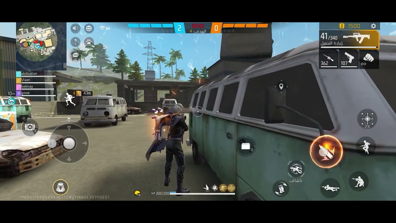 لعبة  ذئب وحيد وكلاش سكواد مع اليوتيوبر louai games