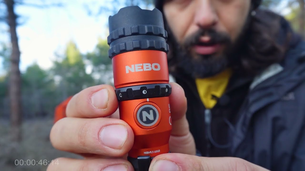 NEBO FL 750 - Kamp El Feneri İnceleme - 5 Dakika da 3 Ürün