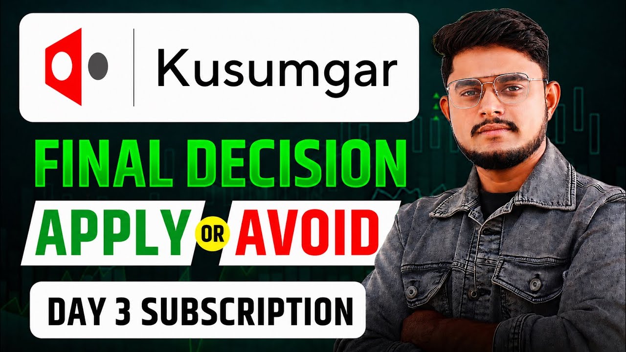 Kusumgar IPO Final Decision || Kusumgar IPO Review 