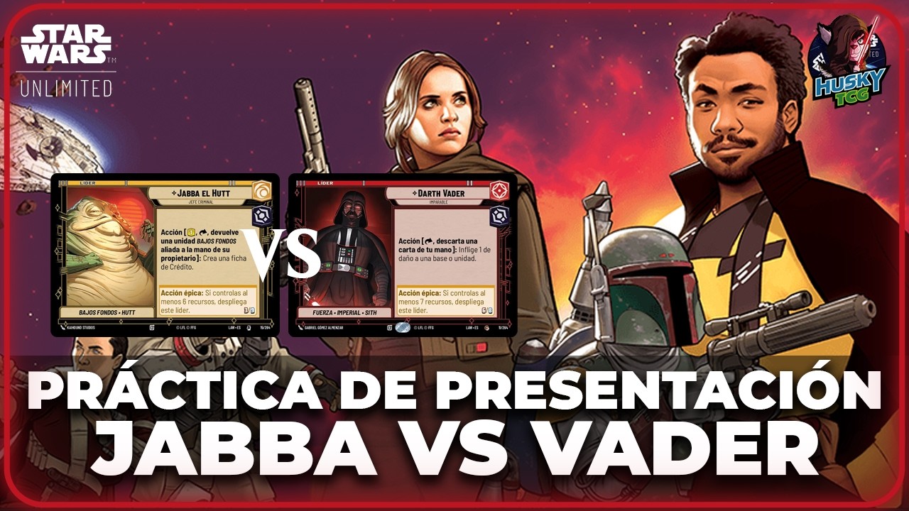 🐺 Имитация презентаций | Игра на закрепление титула | Star Wars Unlimited на испанском языке