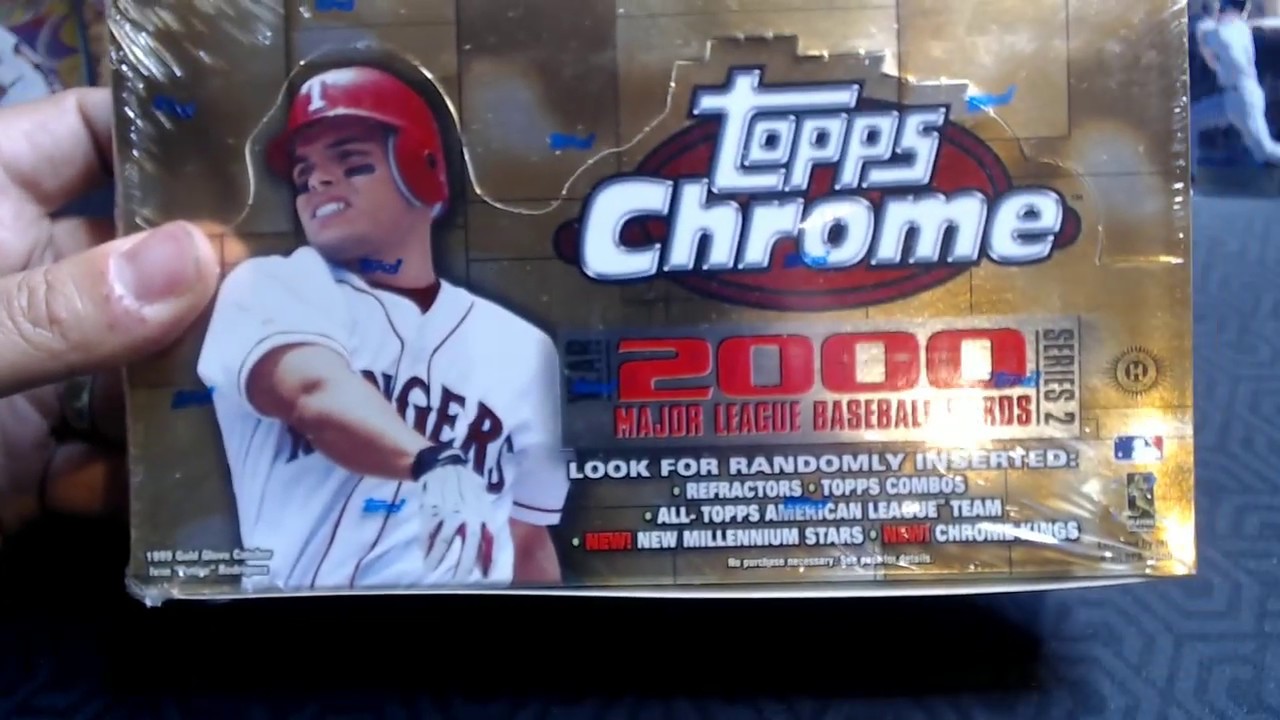 2000 Topps Chrome Series 2 Hobby Box Break - Refractors for Daze!