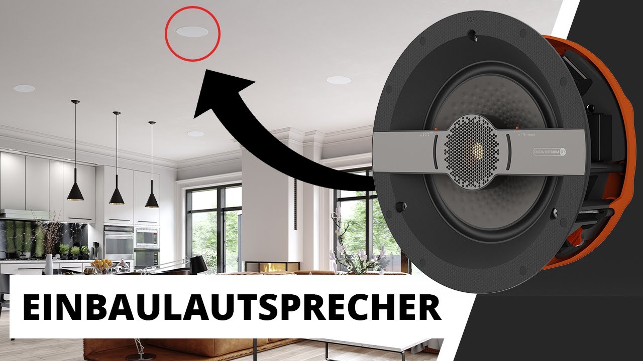 Diese Decken-Einbaulautsprecher sind für Heimkino und Multiroom geeignet
