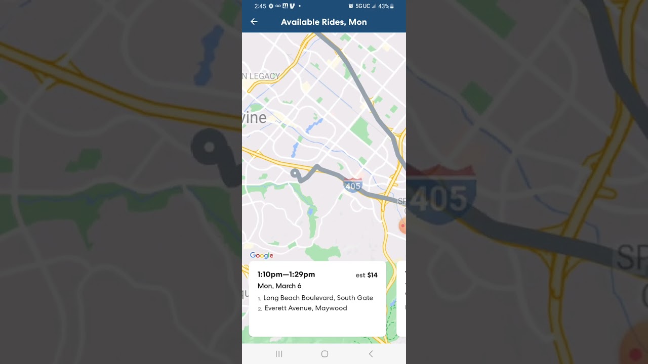 How I map out my rides for Hop Skip Drive