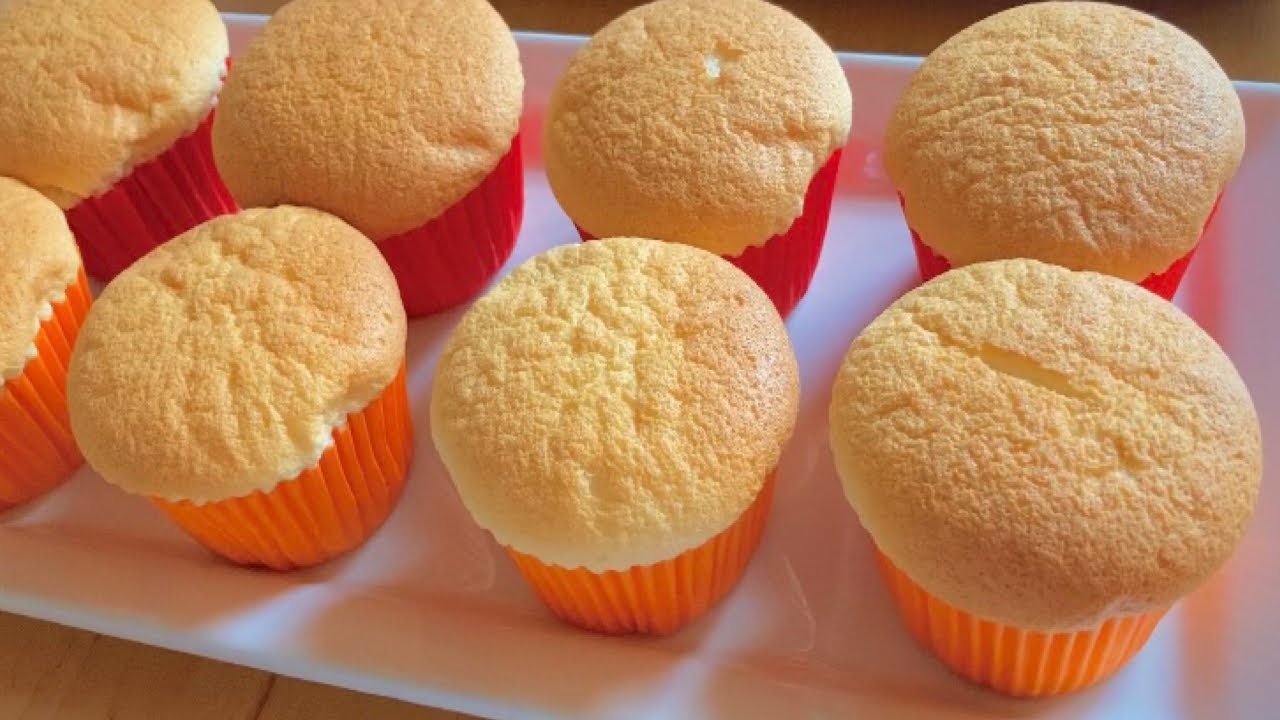 Soft and fluffy cupcake recipe/the Best Moist cupcake