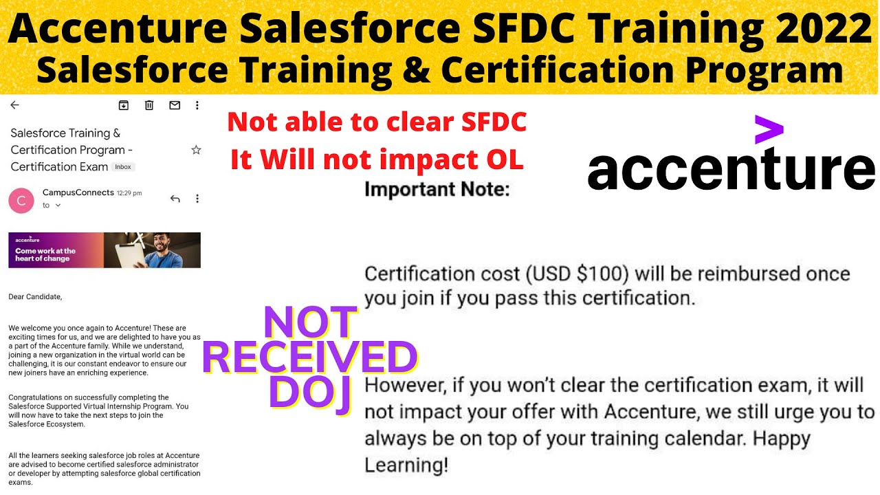 Accenture Salesforce Training 2022 AASE | ASE SFDC Certified Salesforce Global Certification Program