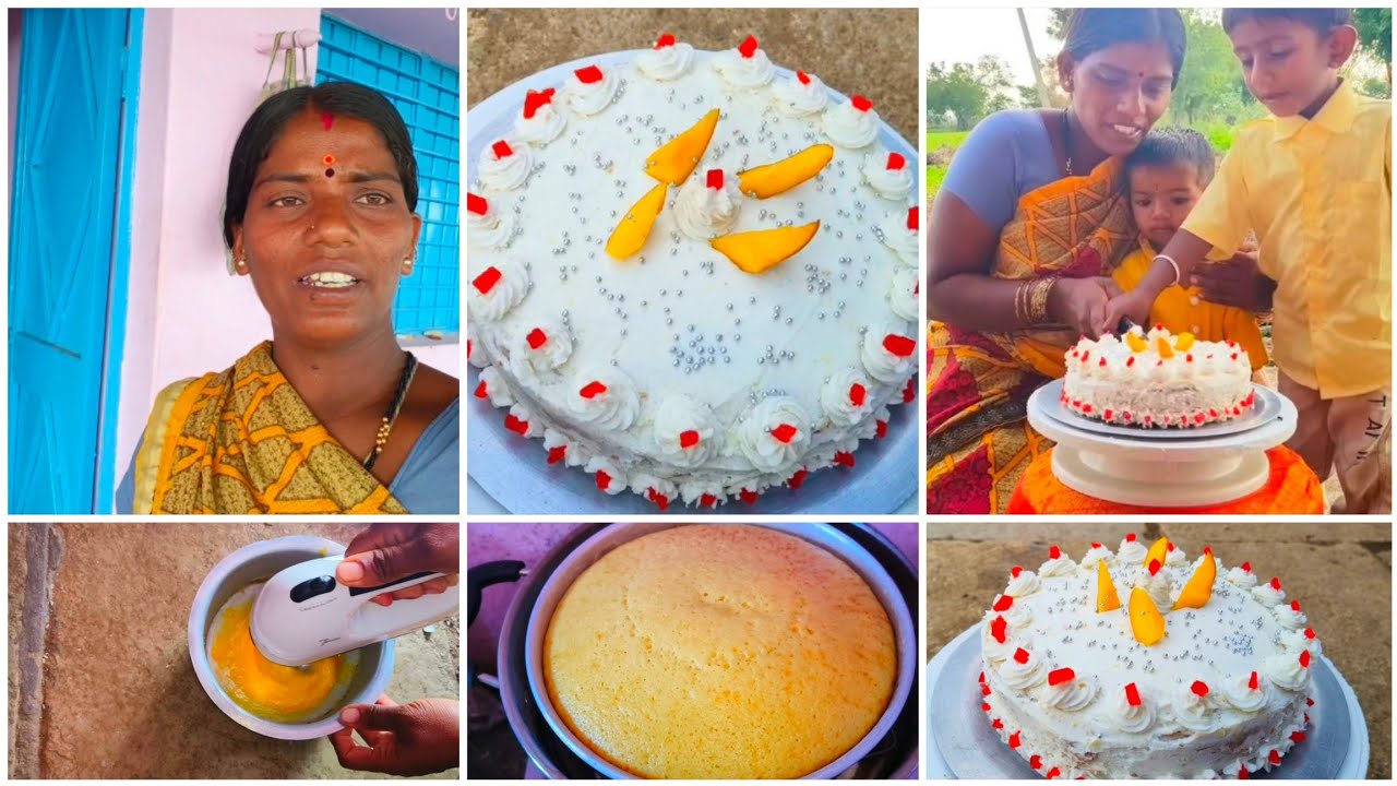 🎉🎊🎂ಸಮೃದ್ಧಿ ಬರ್ತಡೇ ಕೇಕ್ ನನ್ನ ಕೈಯಾರೆ ರೆಡಿ ಮಾಡಿದೆ ಹೇಗಿದೆ ನೋಡಿ \cake recipe