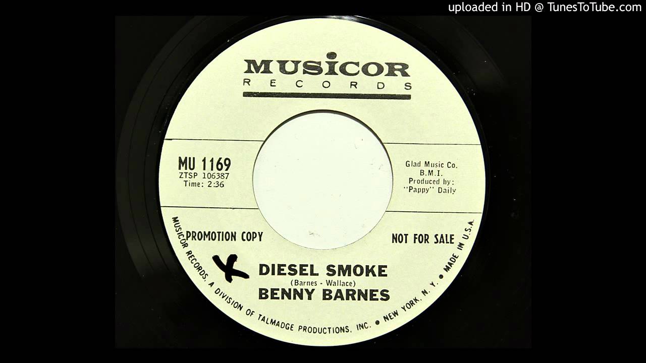 Benny Barnes - Diesel Smoke (Musicor 1169) [1966 country bopper]