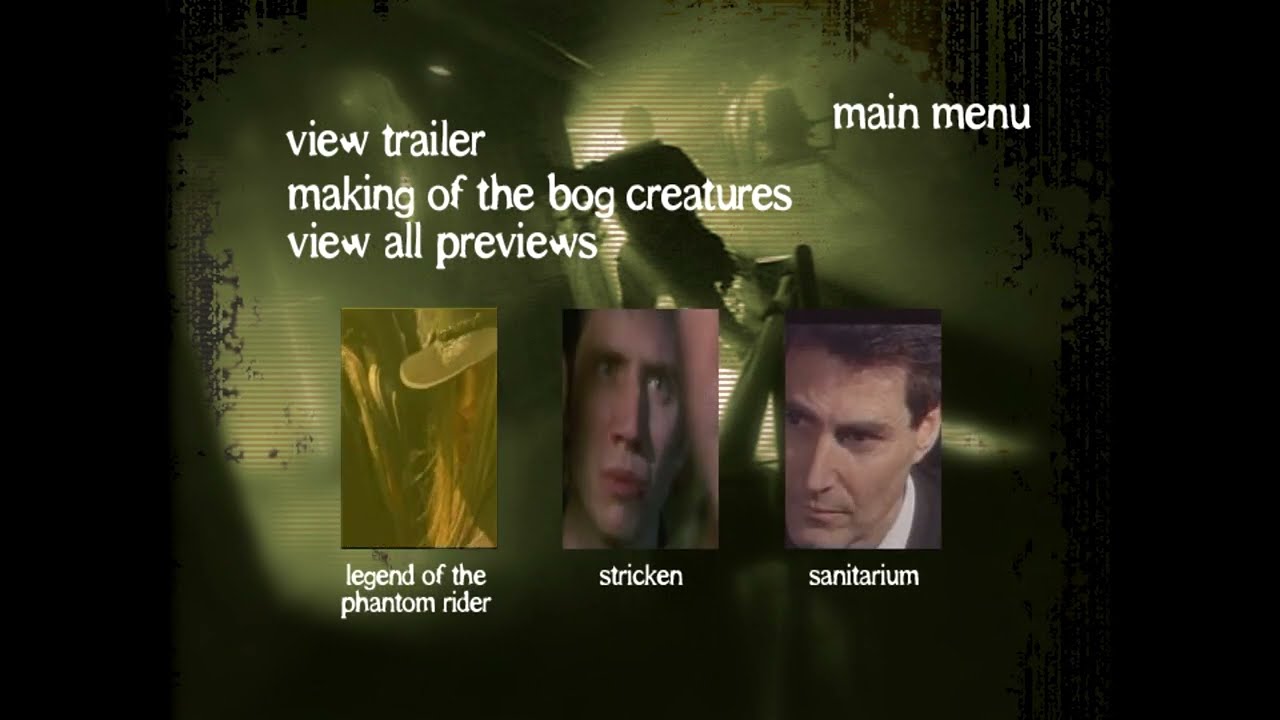 Bog Creatures (2003) - DVD Menus - MTI Home Video