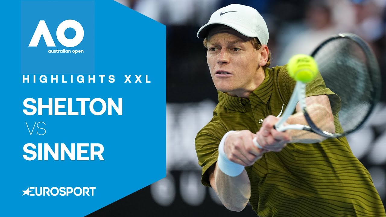 Ben Shelton - Jannik Sinner | Highlights XXL deutsch | Viertelfinale | Australian Open 2026