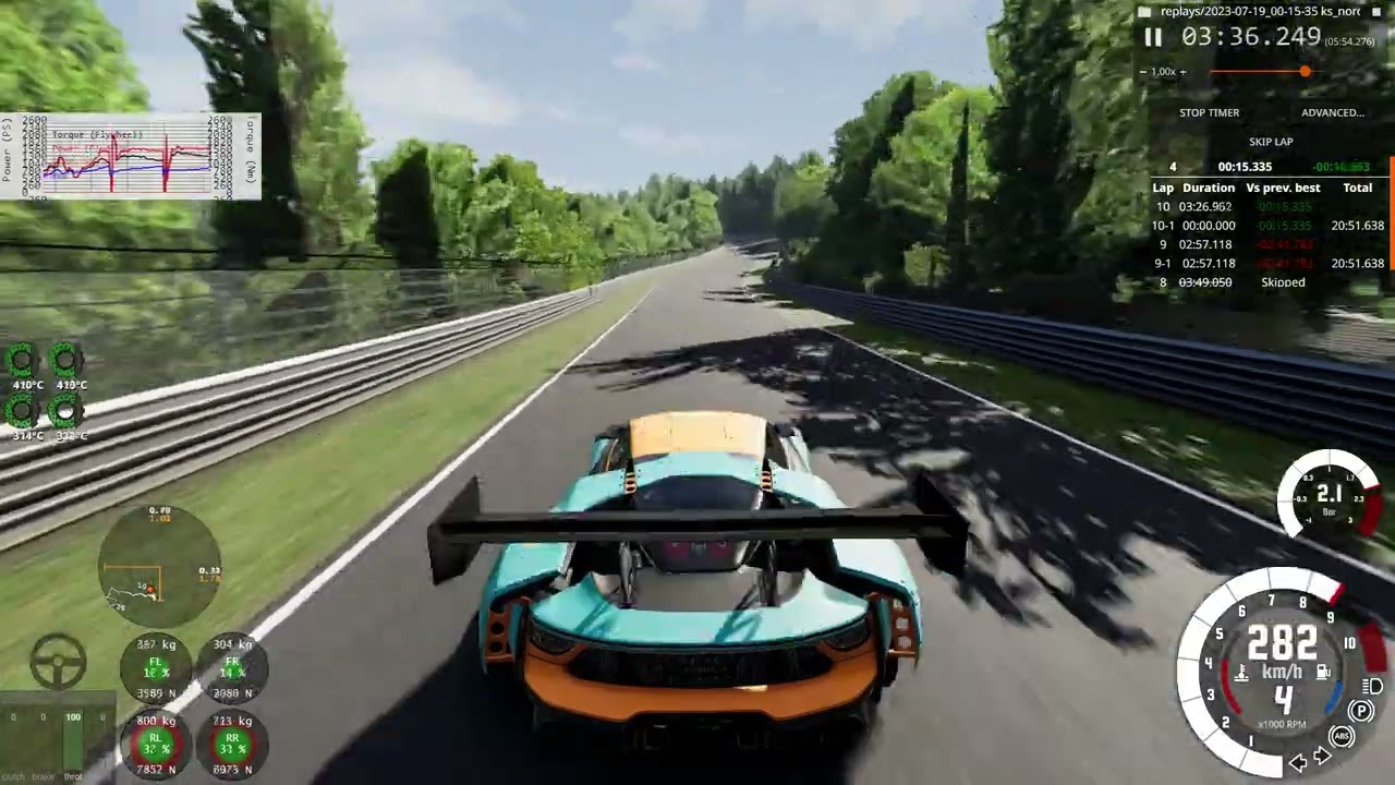 WORLD RECORD - BeamNG.drive Nurburgring Scintilla 5:39.9