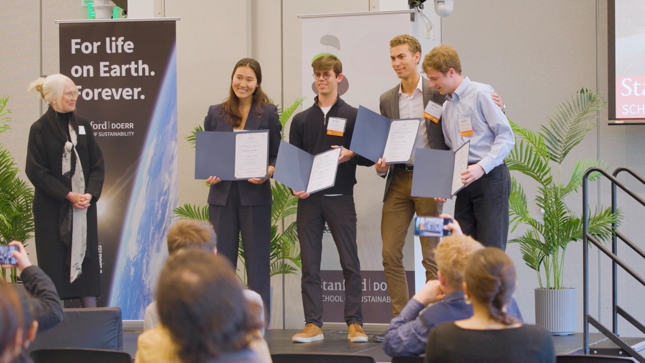 Students showcase climate and energy solutions at Global Sustainability Challenge