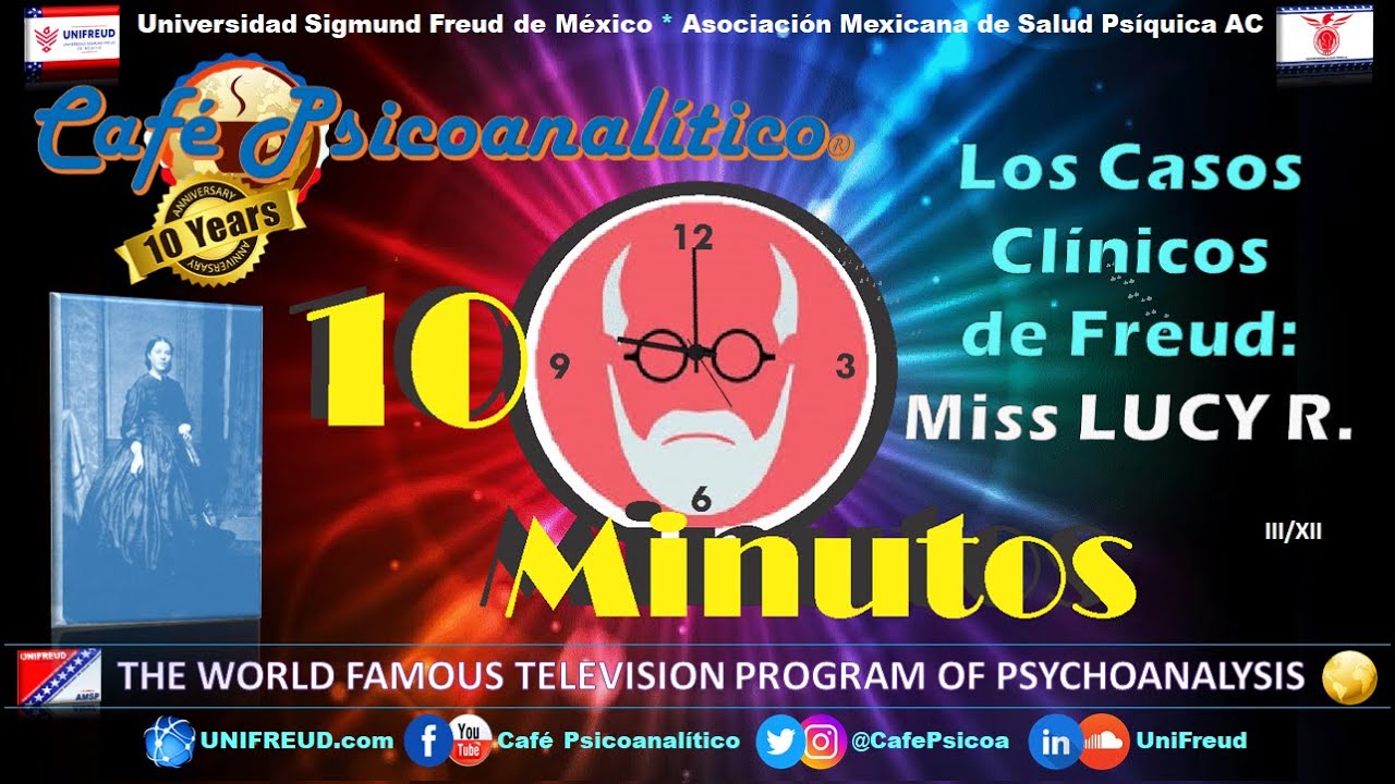 10 MINUTOS: MISS LUCY R. - Los Casos Clínicos de Freud | 10° Aniversario de Café Psicoanalítico