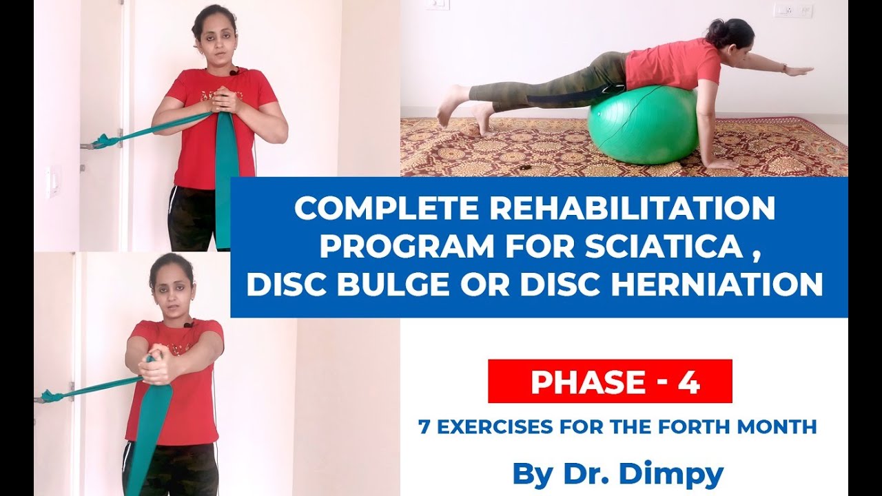 Sciatica Complete Cure | Sciatica Rehab program  Part 4