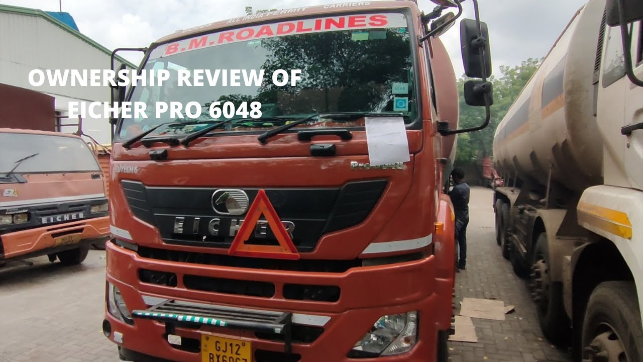 EICHER PRO 6048 TRUCK WALKAROUND AND DETAILS | EICHER 2021 TRUCK | BS6