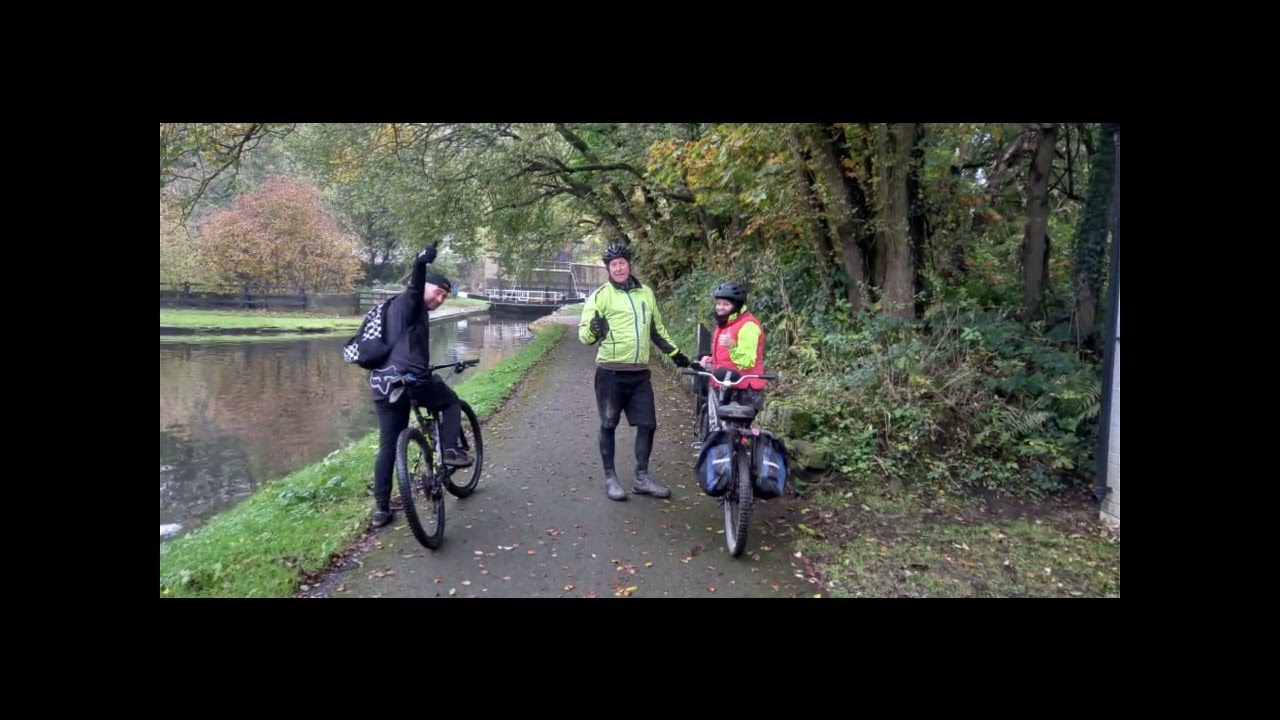 Hebden Bridge To Wakefield Bike Ride Along The Canal November 2023