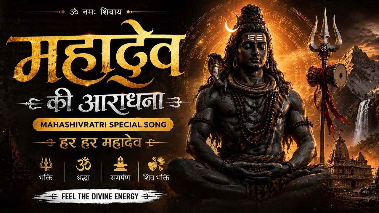 महादेव की आराधना | Mahashivratri Special Song 2026 | Har Har Mahadev | ॐ नमः शिवाय #trending#newsong